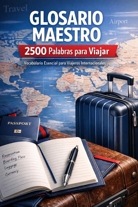 Glosario Maestro: +2500 Palabras para Viajar✈️